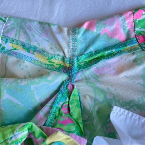 ❤️ LILLY PULITZER hibiscus print The Callahan Short L14 - Picture 12 of 12